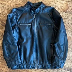 Black Rivet leather jacket